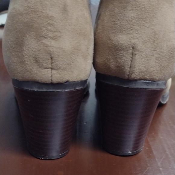 Women's Y2K Tan Ankle Boots - Picture 13 of 13